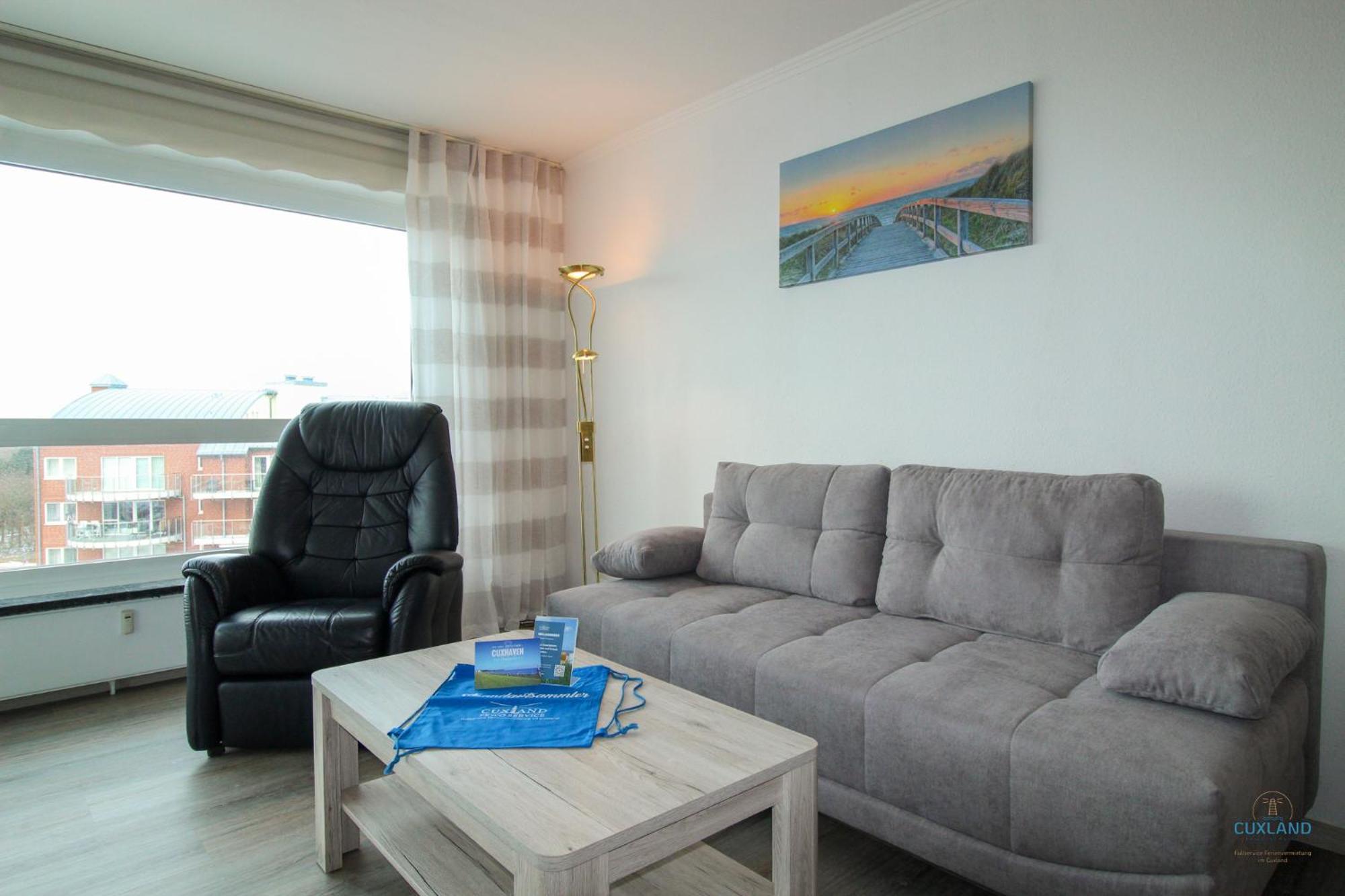 Urlaub Mit Spektakulaerer Aussicht Auf Das Wattenmeer Apartment Cuxhaven Bagian luar foto